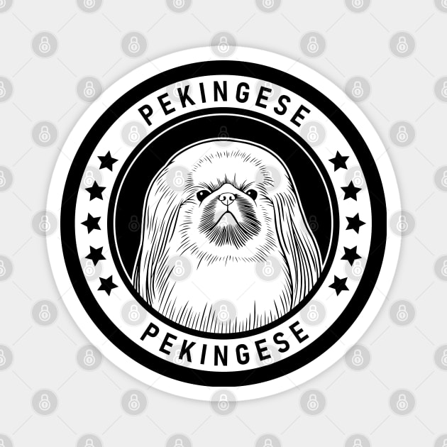 Pekingese Fan Gift Magnet by millersye